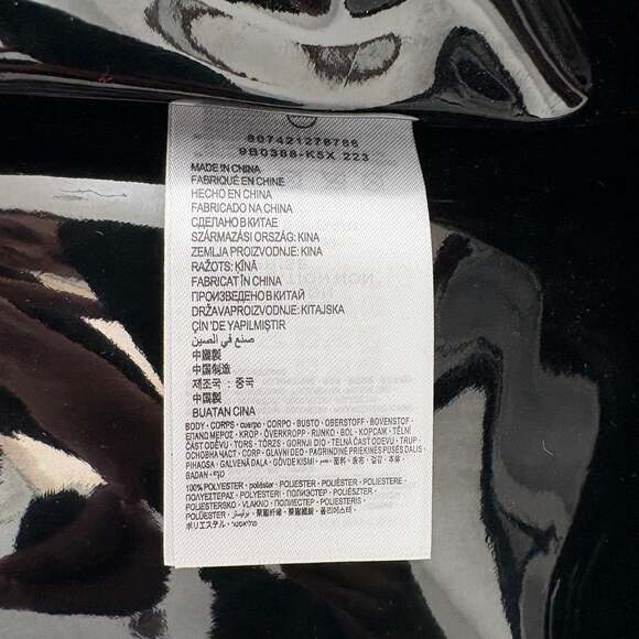 Nike Jordan Shoebox Bag Black Gold 9B0388-K5X - Picture 3 of 6